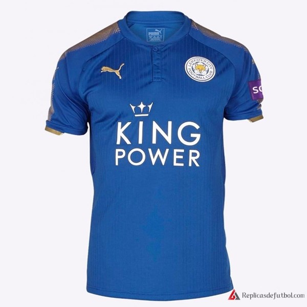 Camiseta Leicester City Primera equipación 2017-2018